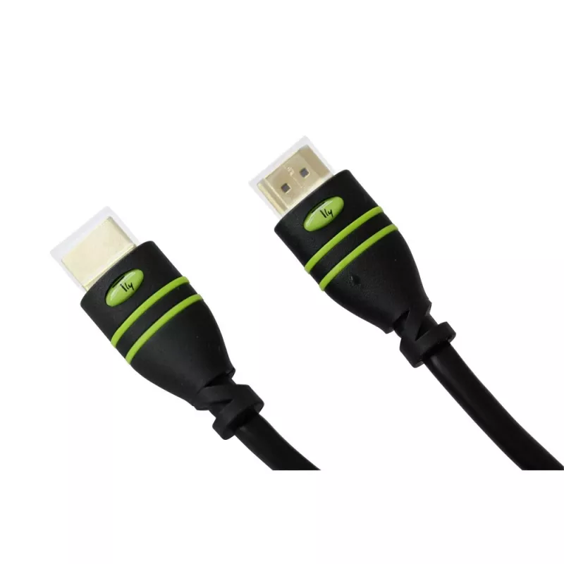 Techly 1m Καλώδιο High Speed HDMI με Ethernet A/A Α/Α Μαύρο ICOC HDMI-4-010