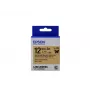 Epson Label Cartridge Satin Ribbon LK-4KBK Μαύρο/Χρυσό 12mm (5m)