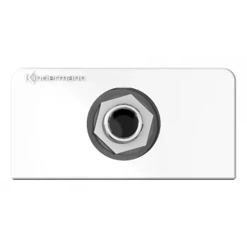 Πρίζα Kindermann 7456000417 6,35 mm γκρι λευκό