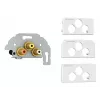 Πρίζα σύνδεσης 3 x RCA Kindermann 7456000530