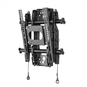 Chief Small tilt βάση στήριξης τοίχου μονής κολόνας, 61 cm (24 ίντσες), 81,3 cm (32 ίντσες), 75 x 75 mm, 300 x 300 mm, -12 - 2°, μαύρο