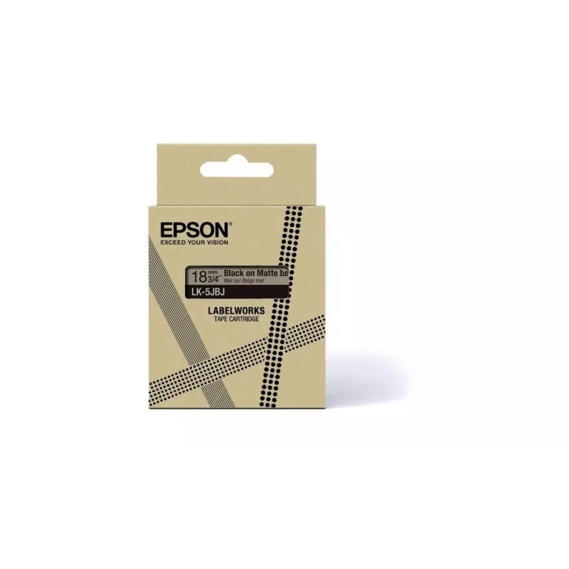 Epson LK-5JBJ Μπεζ, Μαύρο