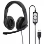 Hama HS-USB300 Headset Ενσύρματο Head-Band Gaming USB Type-A μαύρο