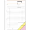 Sigel SD016 Βιβλίο δελτίων αποστολής με απόδειξη παραλαβής, A4, 3 x 40 σελίδες