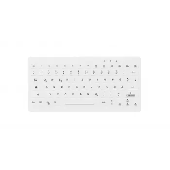 Contour Design Active Key Contour QuickClean Medical πληκτρολόγιο IP65 Mini ασύρματο λευκό DE C4112