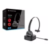 Conceptronic POLONA Ασύρματο headset Bluetooth με σταθμό φόρτισης & αντάπτορα ήχου Bluetooth USB-A