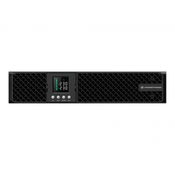 Conceptronic ZEUS51E1K 1000VA 1000W Online UPS, IEC, διπλής μετατροπής (Online), 1 kVA, 1000 W, ημιτονοειδές, 220 V, 240 V