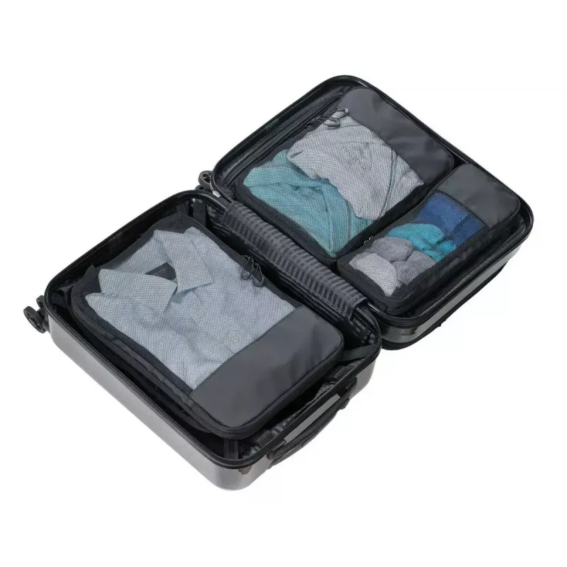 TROIKA Black Packing Cubes Σετ σακουλών συμπίεσης, BBL56/BK