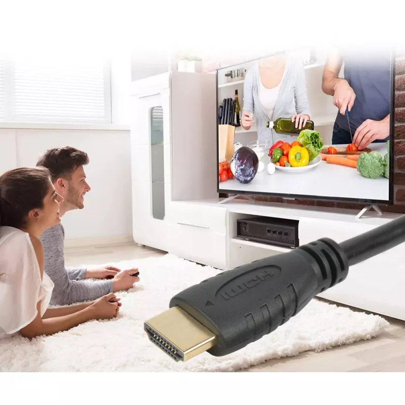 Techly καλώδιο HDMI 2.0 A/A M/M 3m μαύρο ICOC HDMI2-4-030