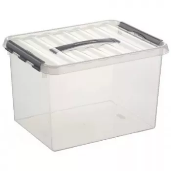 Κουτί αποθήκευσης Sunware 78800609 ορθογώνιο πλαστικό διαφανές