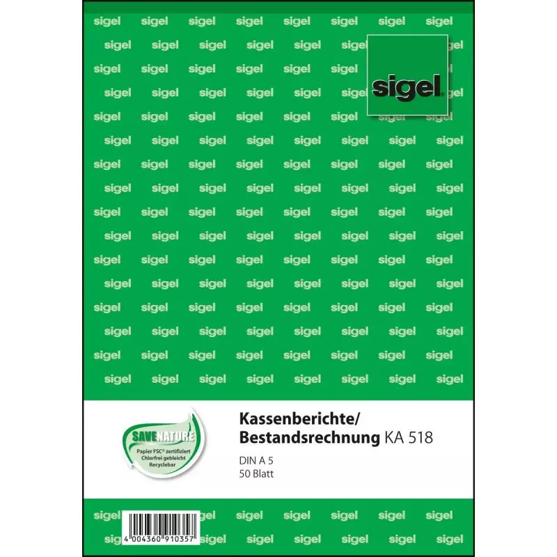 Επαγγελματικό έντυπο Sigel KA518
