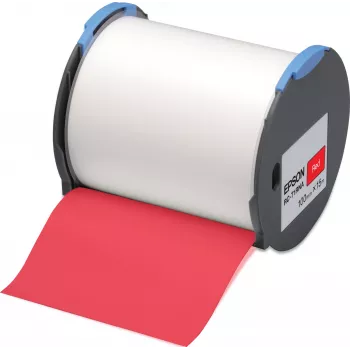 Epson RC-T1RNA Κόκκινη ταινία 100 mm x 15 m για εκτυπωτή ετικετών, κόκκινο, συσκευασία 1 τεμ.