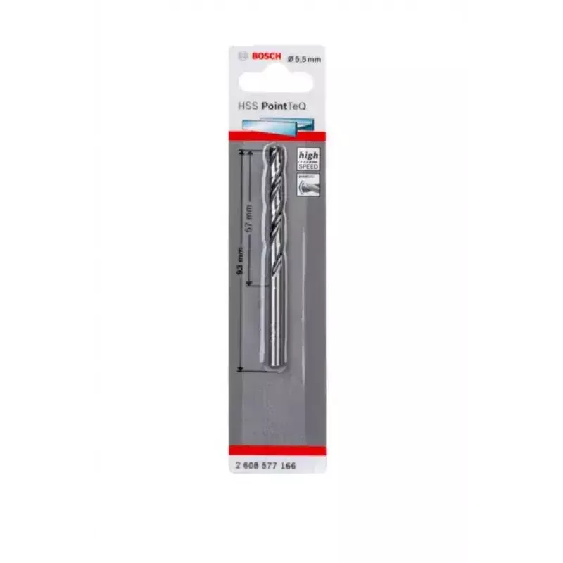 Bosch HSS τρυπάνια στριφτά PointTeQ