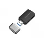 Conceptronic BIAN06B αναγνώστης καρτών SD TF/MicroSD 4.0, UHS-II, USB 3.0, 5 Gbit/s