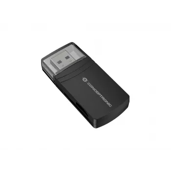 Conceptronic BIAN06B αναγνώστης καρτών SD TF/MicroSD 4.0, UHS-II, USB 3.0, 5 Gbit/s