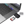 Conceptronic BIAN06B αναγνώστης καρτών SD TF/MicroSD 4.0, UHS-II, USB 3.0, 5 Gbit/s