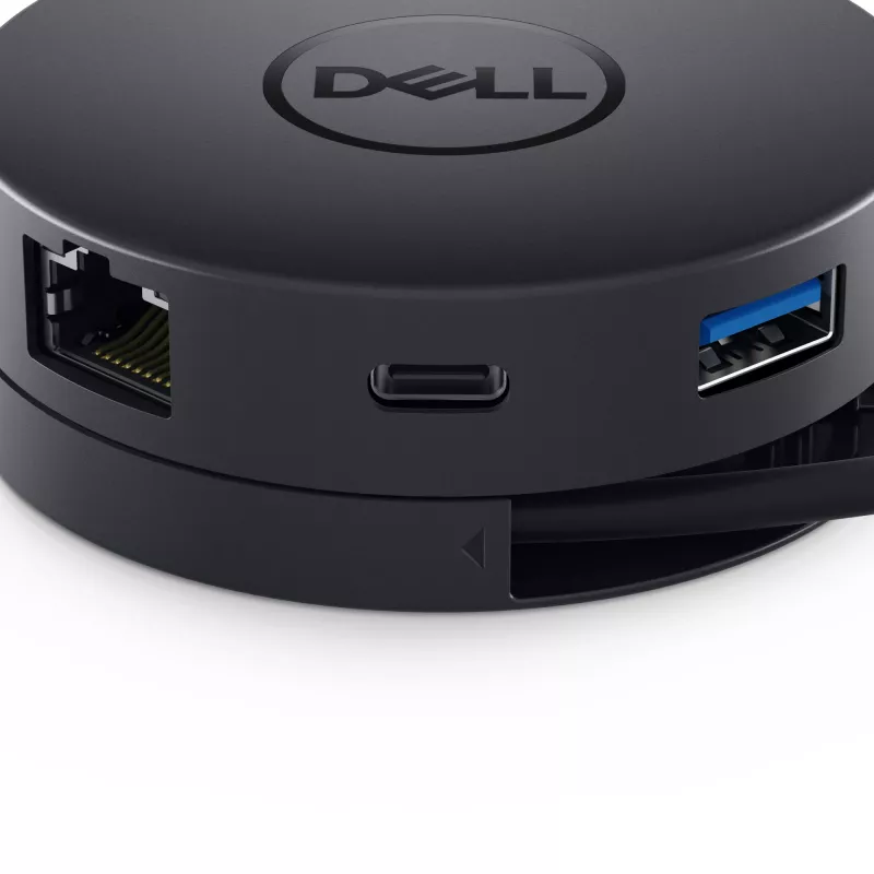 DELL Mobile Adapter DA300 Ενσύρματο USB 3.2 Gen 2 (3.1 Gen 2) Type-C μαύρο