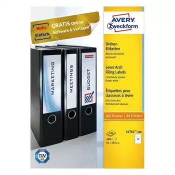 Αυτοκόλλητη ετικέτα Avery L4761-100 Στρογγυλεμένο ορθογώνιο