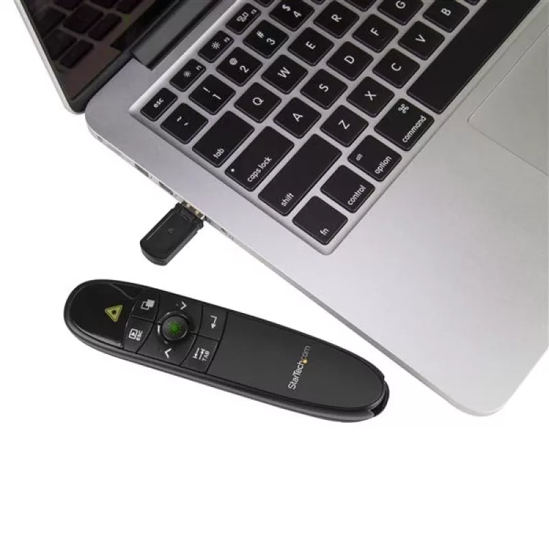 StarTech.com Wireless Presentation Remote με πράσινο laserpointer - 27 m εμβέλεια