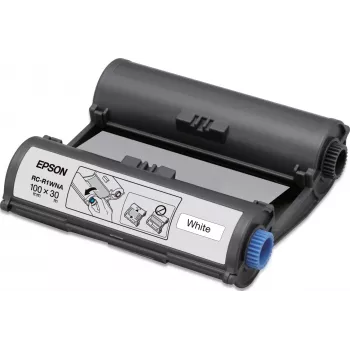 Μελανοταινία Epson RC-R1WNA 100 mm λευκή για LabelWorks Pro100, 30 m