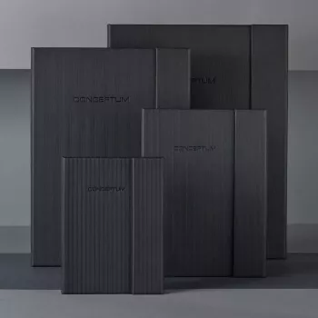 Σημειωματάριο Sigel CONCEPTUM 194 φύλλα Μαύρο