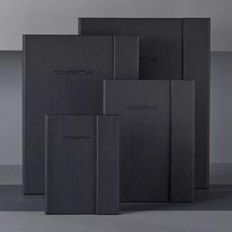 Σημειωματάριο Sigel CONCEPTUM 194 φύλλα Μαύρο