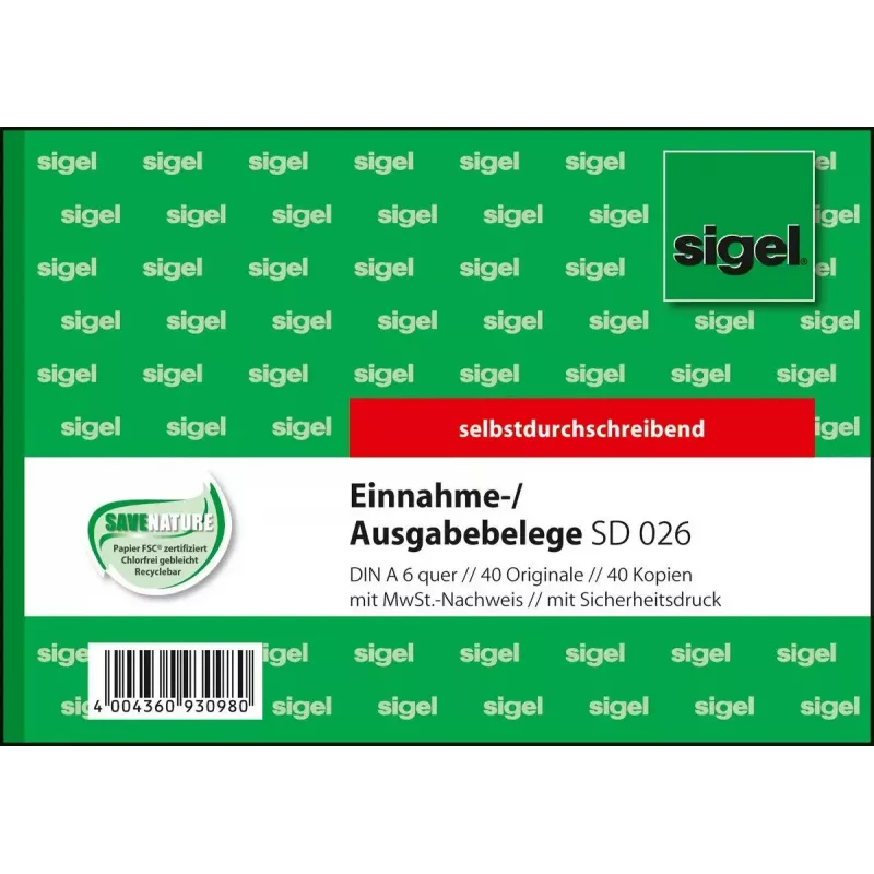 Επαγγελματικό έντυπο Sigel SD026