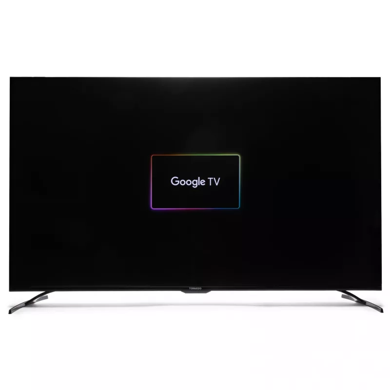 TORNADO 55UA3400X | 55“ τηλεόραση 4K UHD Google TV χωρίς πλαίσιο με HDR10 και HLG