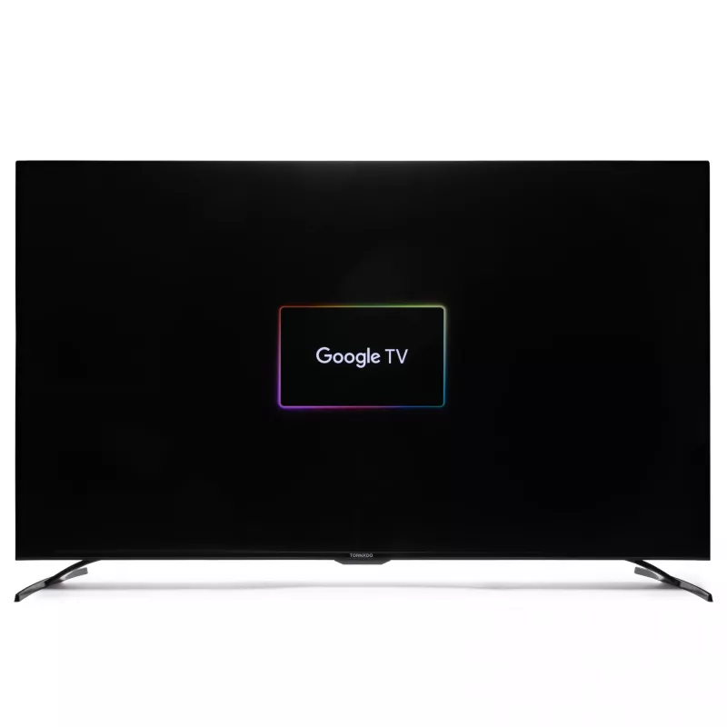 TORNADO 55UA3400X | 55“ τηλεόραση 4K UHD Google TV χωρίς πλαίσιο με HDR10 και HLG