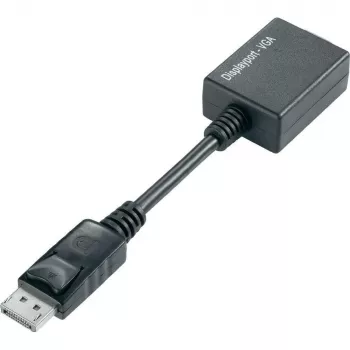 Techly προσαρμογέας DisplayPort DP σε VGA M F IADAP DSP-250, 0,07 m, DisplayPort, 2 x VGA (D-Sub), Αρσενικό, Θηλυκό, 1920 x 1200 Pixel