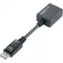 Techly προσαρμογέας DisplayPort DP σε VGA M F IADAP DSP-250, 0,07 m, DisplayPort, 2 x VGA (D-Sub), Αρσενικό, Θηλυκό, 1920 x 1200 Pixel