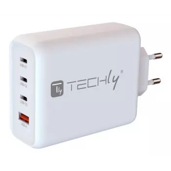 Techly IPW-PD140W-WH φορητός φορτιστής powerbank, smartphone, tablet, universal λευκό AC ταχεία φόρτιση εσωτερικού χώρου