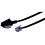 Καλώδιο RJ-11 Schwaiger 10m TAE-N μαύρο