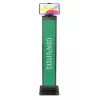 Βάση multimedia Compulocks Universal Tablet Cling Brandable βάση δαπέδου μαύρη