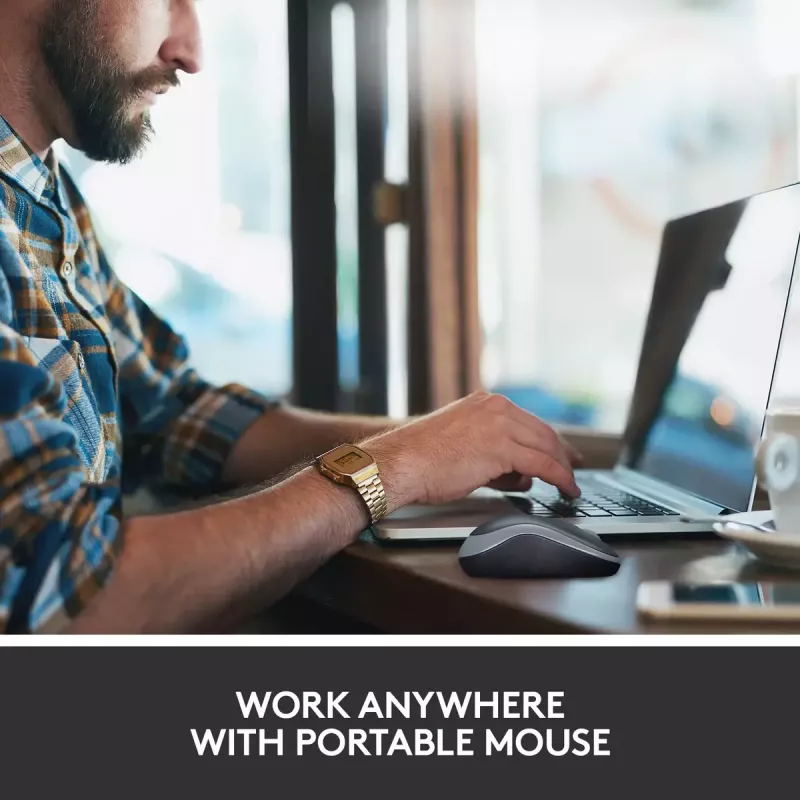 Ποντίκι Logitech M185 Swift Wireless Γκρι