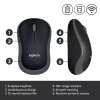 Ποντίκι Logitech M185 Swift Wireless Γκρι