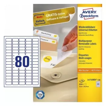 Αυτοκόλλητη ετικέτα εκτυπωτή Avery L4732REV-100