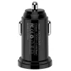 Techly Mini φορτιστής αυτοκινήτου 2 θύρες USB-A 24W / 4,8A μαύρο