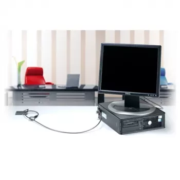 DELL MicroSaver Twin κλειδαριά καλωδίου ασημί