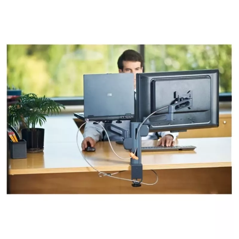 DELL MicroSaver Twin κλειδαριά καλωδίου ασημί