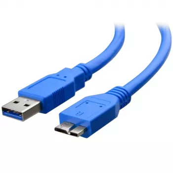 Techly καλώδιο USB 3.0 Superspeed A / Micro B 3m μπλε ICOC MUSB3-A-030