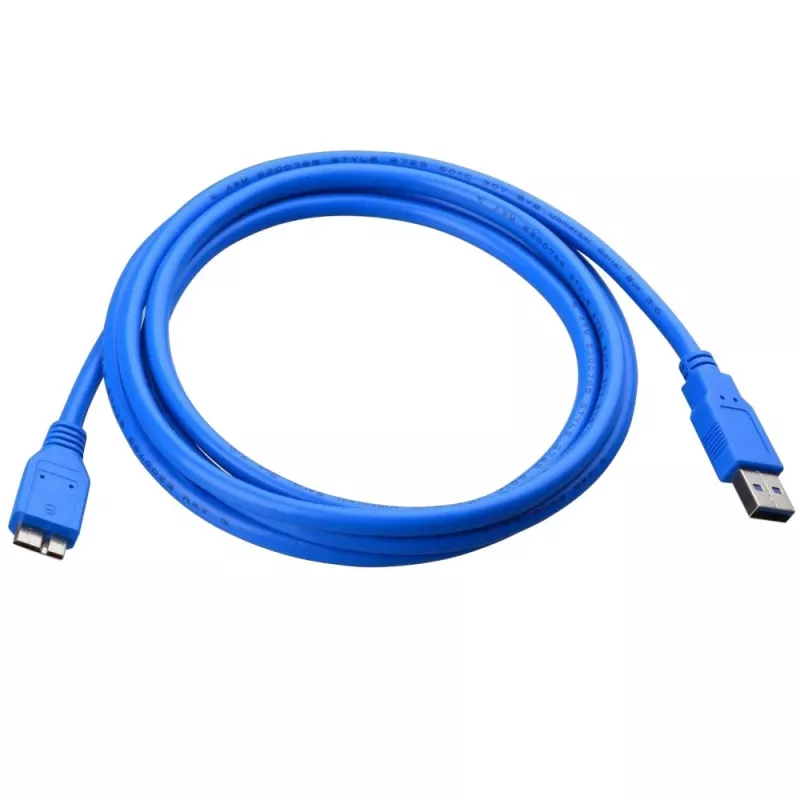 Techly καλώδιο USB 3.0 Superspeed A / Micro B 3m μπλε ICOC MUSB3-A-030