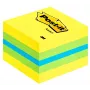 3M Post-it 2051L Σημειώσεις Τετράγωνες Μπλε, Πράσινο, Τιρκουάζ, Κίτρινο 400 Φύλλα Αυτοκόλλητες