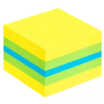 3M Post-it 2051L Σημειώσεις Τετράγωνες Μπλε, Πράσινο, Τιρκουάζ, Κίτρινο 400 Φύλλα Αυτοκόλλητες