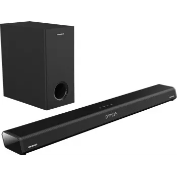 Grundig 2.1 Dolby Atmos Ηχόμπαρα DSB 2100, 2.1 κανάλια, 280 W, 280 W, Ενεργό Subwoofer, Ασύρματο, 60 - 20000 Hz