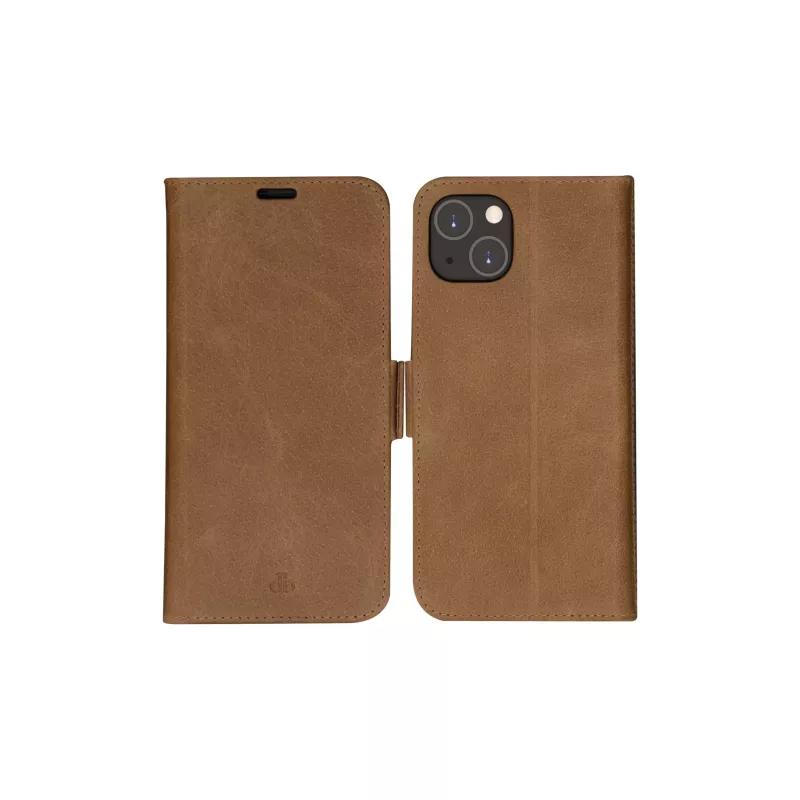 Θήκη πορτοφόλι dbramante1928 iPhone 14 Plus Tan 3 θήκες καρτών