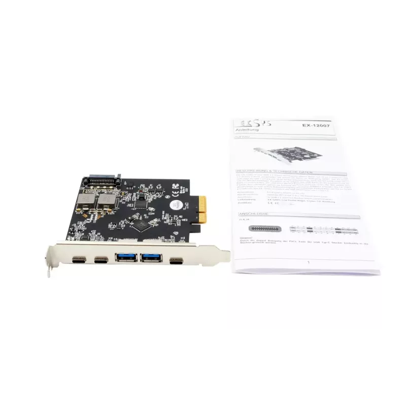 Κάρτα διασύνδεσης EXSYS EX-12007 εσωτερική USB 3.2 Gen 2