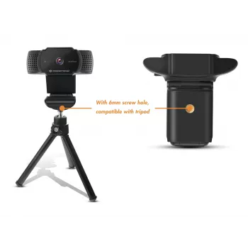 Conceptronic AMDIS 2K Super HD webcam αυτόματης εστίασης με μικρόφωνο