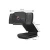 Conceptronic AMDIS 2K Super HD webcam αυτόματης εστίασης με μικρόφωνο