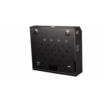 Επιτοίχια λεπτή βάση rack Flex 19' Ντουλάπι 5U RAL9005 Μαύρο